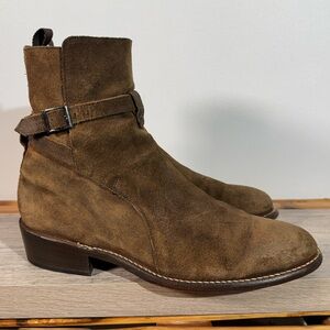 Thursday Boot Company Men’s Rogue Jodhpur Boots Size 13 Brown Waxed Suede